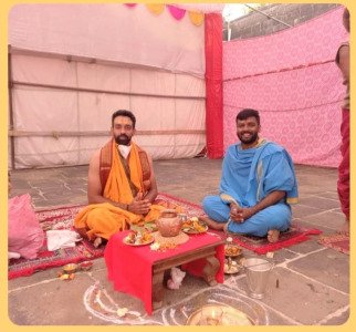 Pandit Shree Ajinkya Shukla in Trimbakeshwar